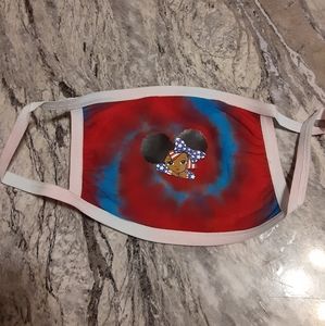 Tie Dye 4th Of July Face Mask